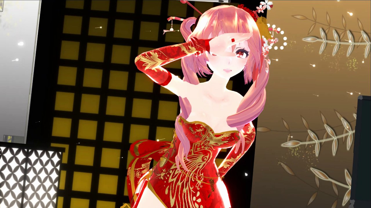 【重音テト】極楽浄土 Gokuraku Jodo [TDA China Dress Teto] 【MMD】