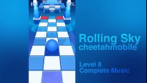 Rolling Sky Level 8 VIII Complete Music