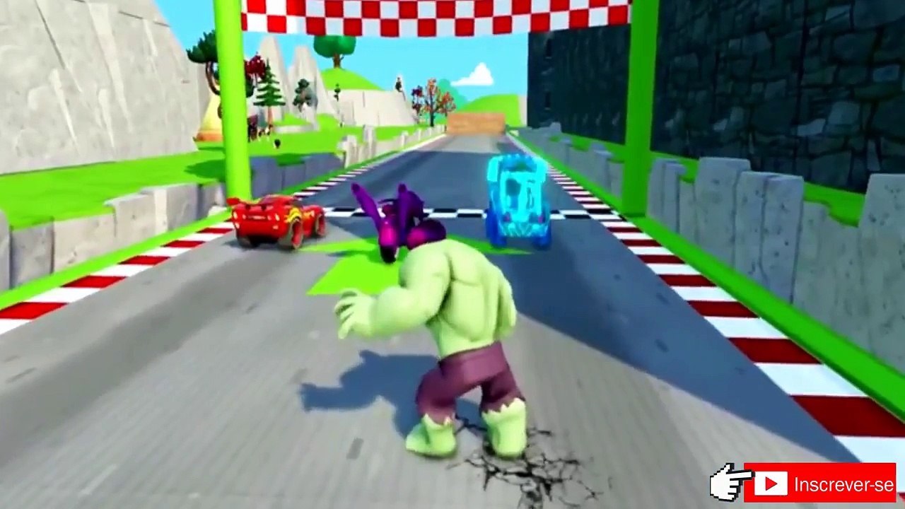 Jodo Homem aranha, Hulk esmaga Carros desenho & Randy vs Toy Story Buzz Lightyear de DCTV