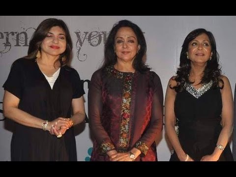 Hema Malini Talks At The Launch Of An Anti-Ageing Clinic