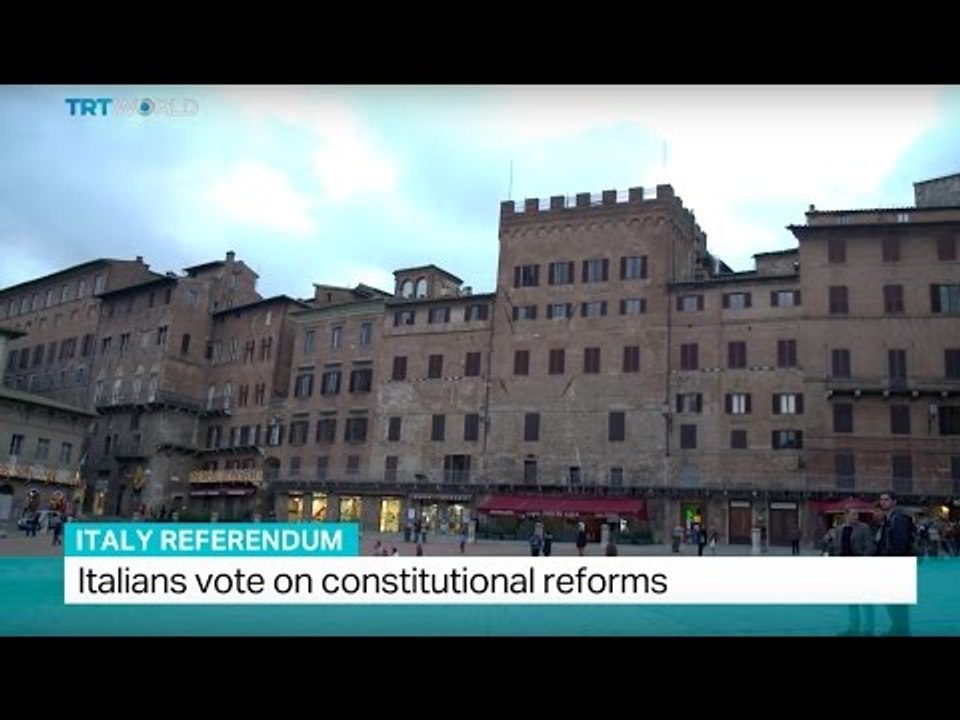 Italy Referendum: Italians vote on constitutional reforms