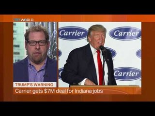 Money Talks: Trump celebrates keeping jobs in US