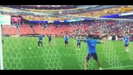 When Field Players Try to Play Goalkeeper