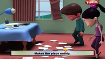 Bits of Paper | Nursery Rhymes With Lyrics | Nursery Poems | 3D Nursery Rhymes For Children