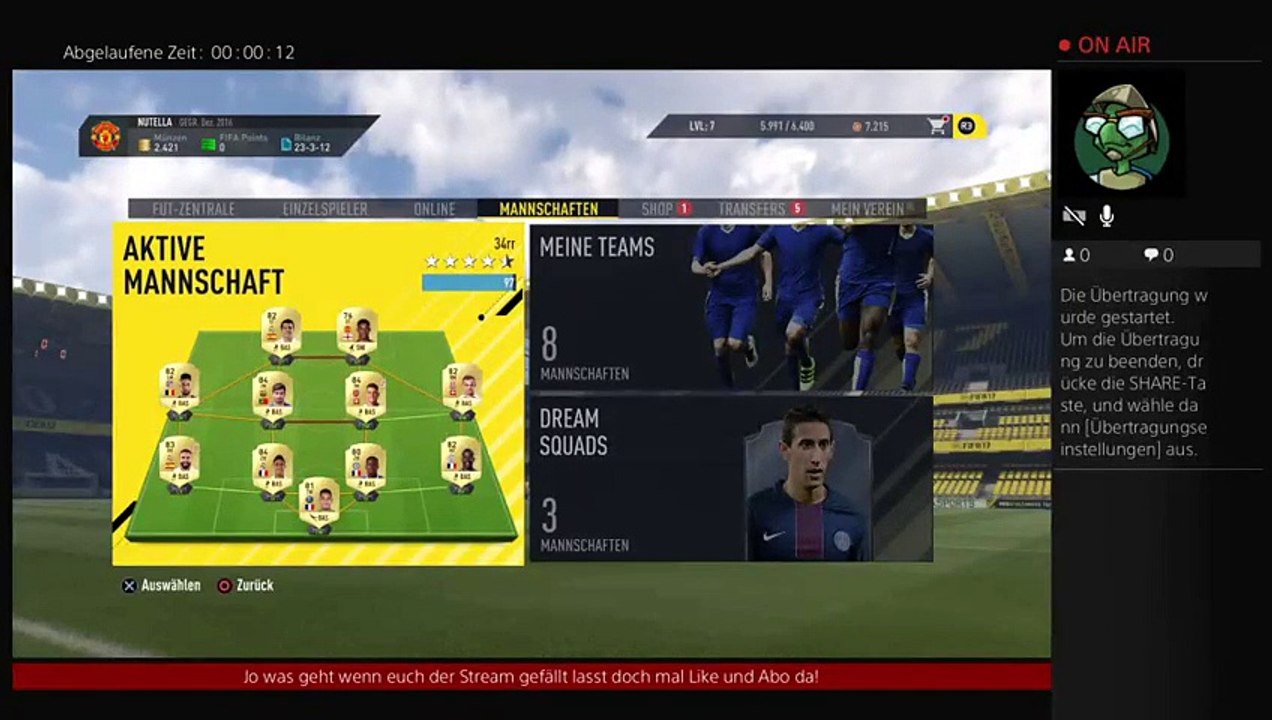 NutellaToast_Tv livestream, Road to 50 Abos