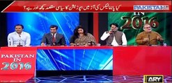 Orya Maqbool Jan and Kashif Abbasi made Marvi Sarmad speechless when she tried defending Nawaz Sharif on Panama