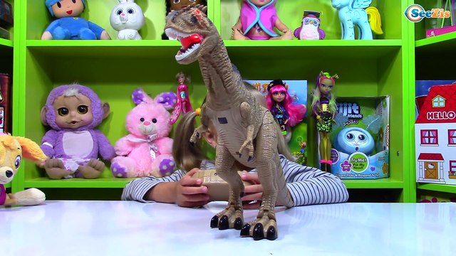 СКАЙ ЩЕНЯЧИЙ ПАТРУЛЬ Игрушки Распаковка Динозавра от Ярославы Игрушки для детей PAW PATROL TOYS