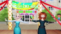 Frozen Elsa Singing Children Nursery Rhymes | Frozen Finger Family Songs For Babies