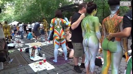 Body Painting New York 2016 Part3 [SD, 480p]