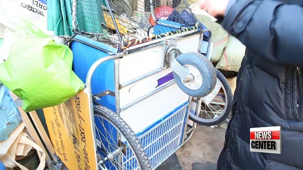 Bringing delight and warmth to waste paper collectors