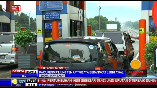 Libur Tahun Baru, Kawasan Menuju Puncak Mulai Macet Parah