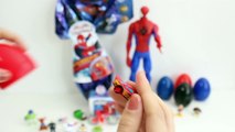 Spiderman Surprise Egg Superhero Videos Surprise Toys Spi