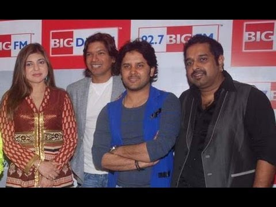 Shankar Mahadevan, Shaan And Babul Supriyo At The Album Launch Of 'love Is In The Air'