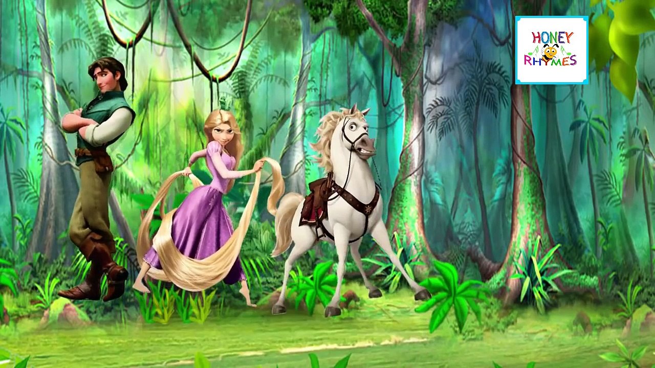 Finger Family ( TANGLED) Nursery Rhymes for Children and Babies | Cartoon Animation Children Rhymes