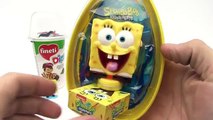 3 SpongeBob SquarePants Surprise By Surprise Eggs Toys Show Unboxing