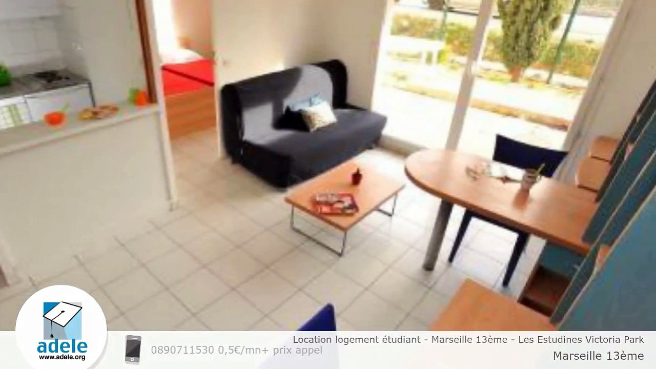 Location logement étudiant - Marseille 13ème - Les Estudines Victoria Park