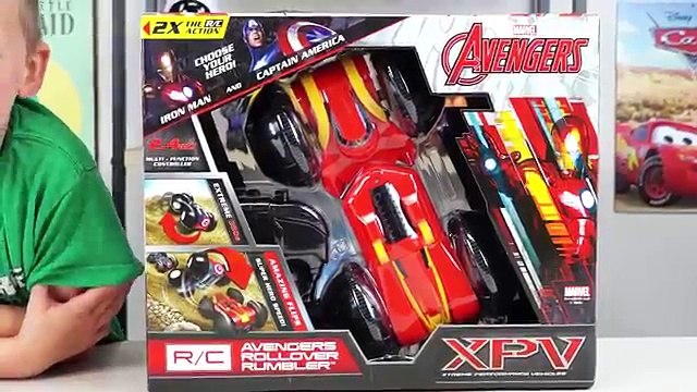 Captain America Civil War Toys Marvel Avengers RC Rollover Rumbler Toy Car for Kids Kinder Playtime