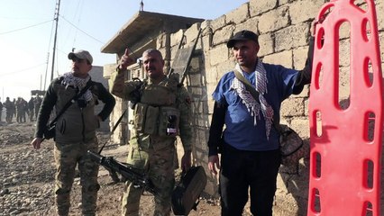 قوات الرد السريع العراقية تتقدم داخل الموصل