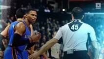 Russell Westbrook got ejected for arguing last night