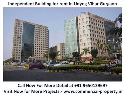 Fully furnished Office Space for rent in Udyog Vihar Gurgaon- 9650129697
