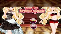 Halloween Make Up Spider Queen | Best Game for Little Girls - Baby Games To Play