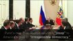 Putin refrains from sanctioning US diplomats