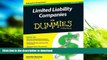 Audiobook  Limited Liability Companies For Dummies Jennifer Reuting For Ipad