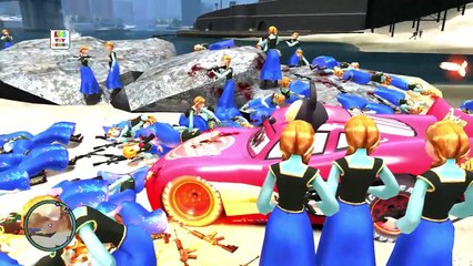 Frozen Anna Saves Mickey Mouse an Rap Epic Battle | 100 Princess Anna Vs Mickey Mouse
