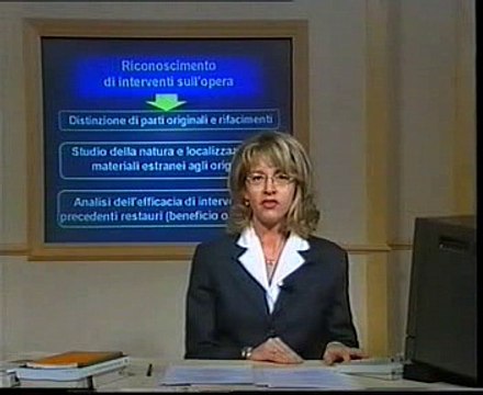 Restauro delle opere d'arte - Lez 21 - Le metedologie scientifiche per lo studio dei Beni Culturali