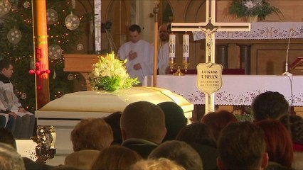 Polonyalı tır şoförü için cenaze töreni düzenlendi