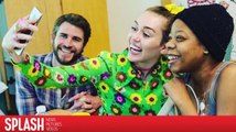 Miley Cyrus and Liam Hemsworth Spread Cheer at Children's Hospital