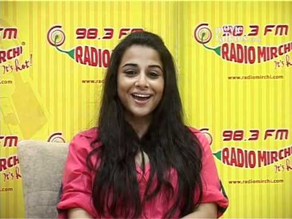 Vidya Balan at the 'Kahaani' promotion event at Radio Mirchi 98.3 FM