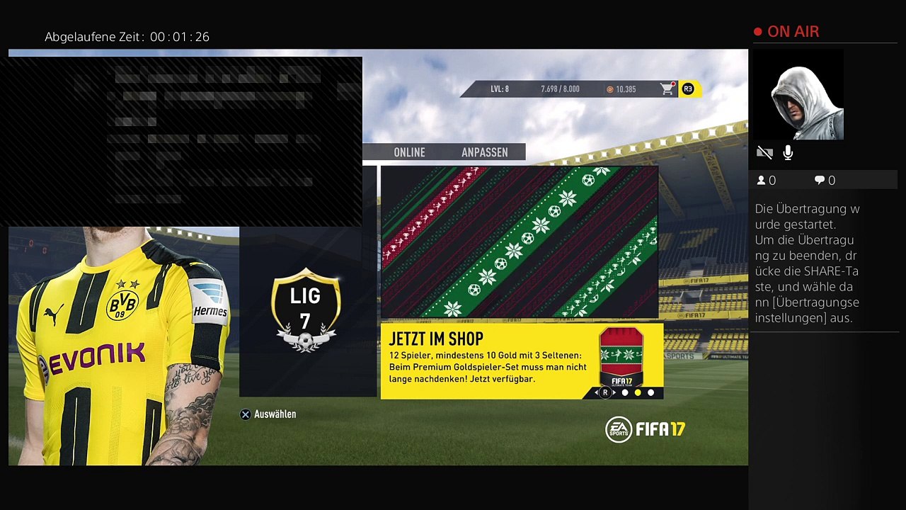 Livestream fifa 17 gameplay (5)