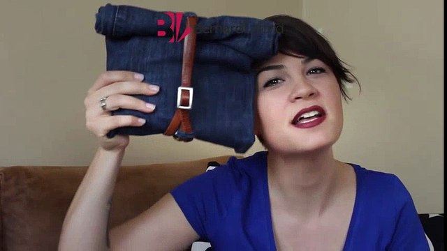 Kendin Yap: Kot Paçasından Çanta Yapma (DIY) | Giyen Bayan | bernardlafond.com.tr