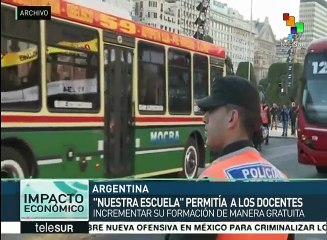 Argentina: gobierno despide al menos a 400 trabajadores educativos