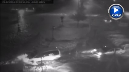 Selde kaybolan araç ve içindekileri arama çalışmaları