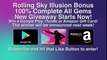 Rolling Sky Illusion Bonus Level 100% Complete All Gems