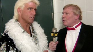 Lord Alfred Hayes Interviews Ric Flair (Royal Rumble 1992)