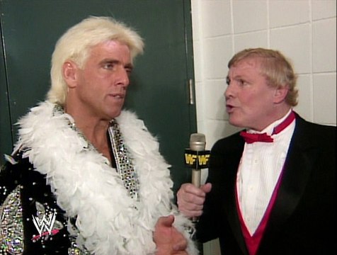 Lord Alfred Hayes Interviews Ric Flair (Royal Rumble 1992)