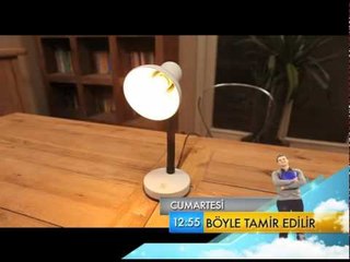 Böyle Tamir Edilir, 10 Eylül Cumartesi 12.55'te TRT Okul'da...