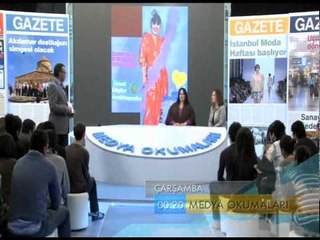 Medya Okumaları,  24 Ağustos Çarşamba 00.20'de TRT Okul'da....