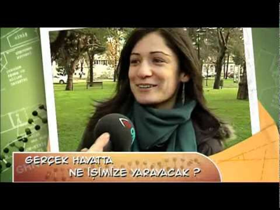 Gerçek Hayatta Ne İşimize Yarayacak,  23 Ağustos 2011 Salı  22.05'te TRT Okul'da...