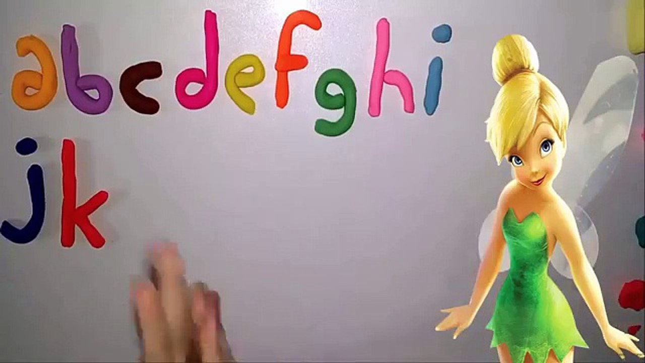 Tinker Bell - Play Doh Alphabet with Tinker Bell