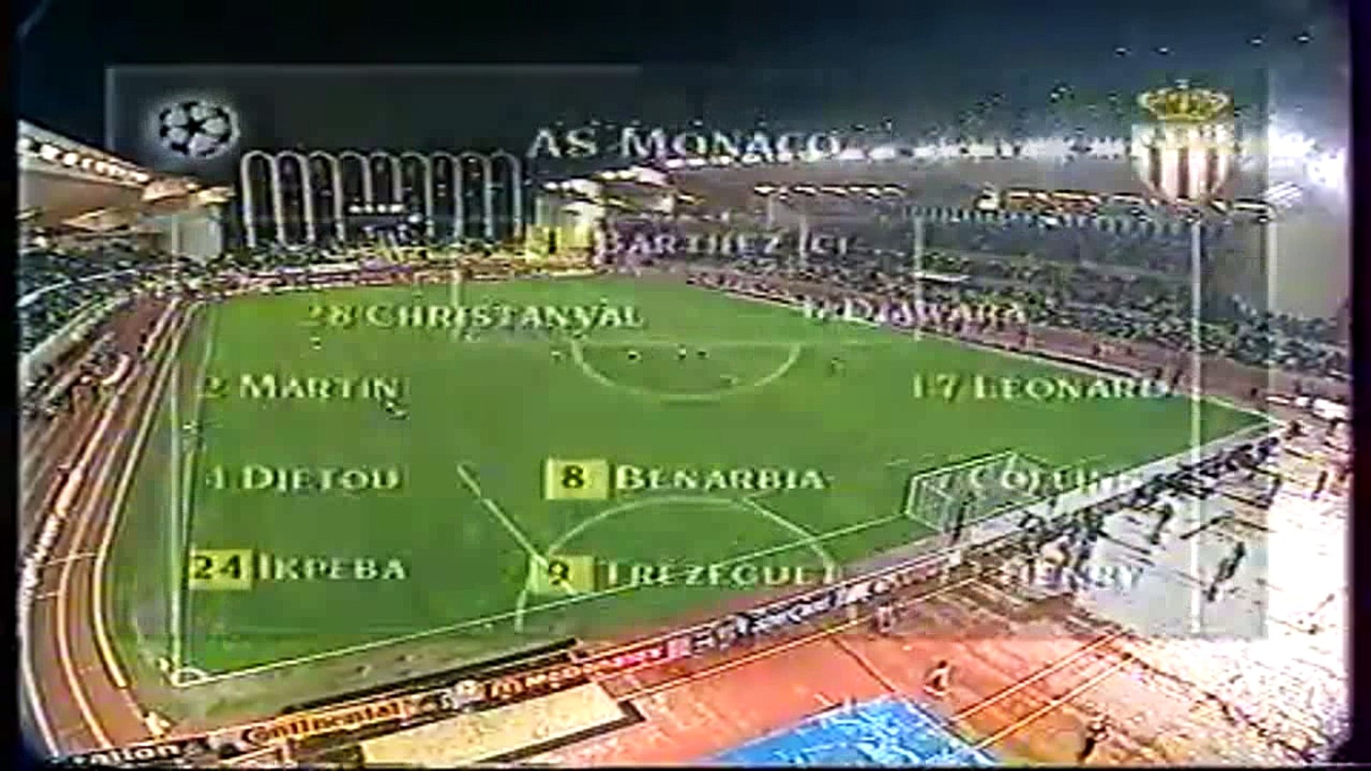 AS Monaco v. Juventus FC 15.04.1998 Champions League 1997/1998 Semifinal  2nd leg Highlights - video Dailymotion