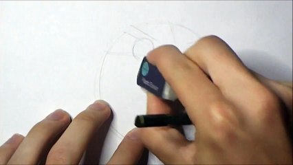 How to Draw an Angry Bird (Black Bird)