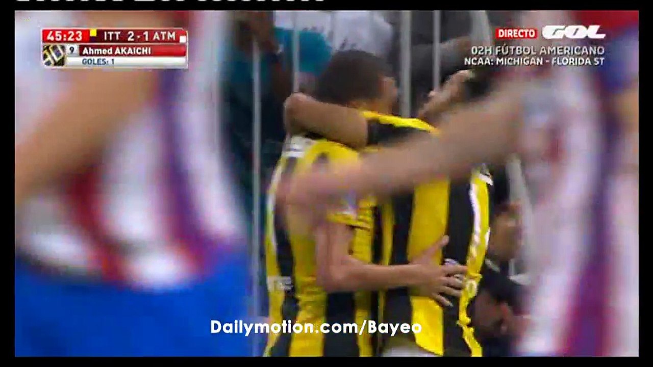Ahmed Akaichi Goal HD - Al-Ittihad FC (Sau) 2-1 Atl. Madrid (Esp) - 30.12.2016