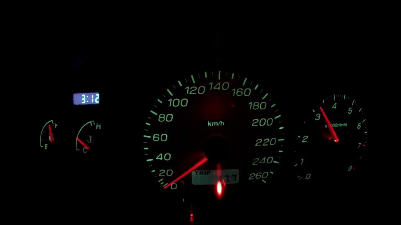 0 à 160 Subaru GT 2000