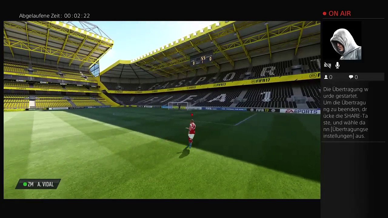 Livestream fifa 17 the journey (9)