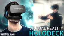VR IMMERSIVE DECK – Follow us into the real life virtual reality holodeck!