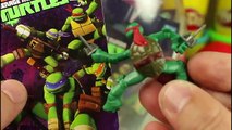 Turtles Ninja Space Mission 4 Play Doh Eggs with Awesome Surprise Toys